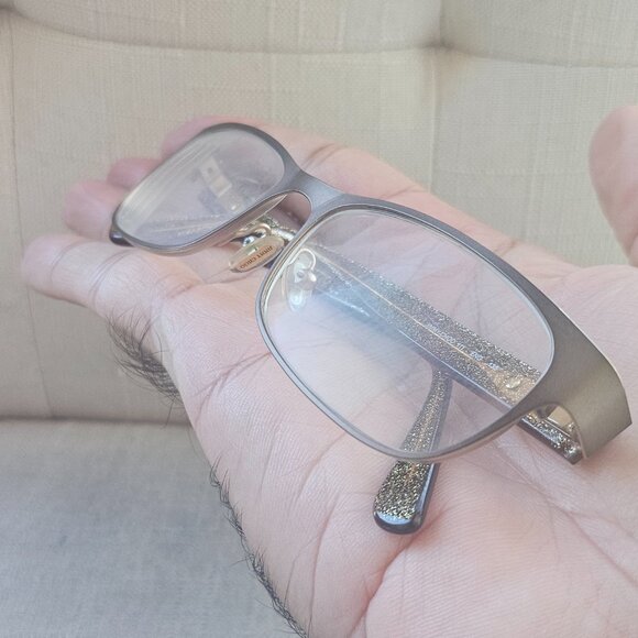 Jimmy Choo Women Eyeglasses Frame Brown Tone ENG 54[]16 135 Glasses made Italy - Picture 3 of 13